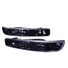 2001 - 2007 GMC Sierra 3500 Bumper Lights - Black/Smoke
