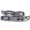 2001 - 2007 GMC Sierra 3500 Bumper Lights - Chrome