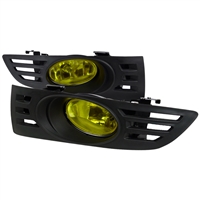 2003 - 2005 Honda Accord 2Dr OEM Style Fog Lights W/Switch - Yellow