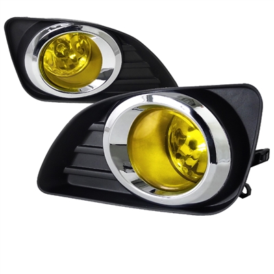 2010 - 2011 Toyota Camry OEM Style Fog Lights W/Switch - Yellow