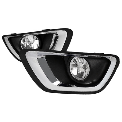 2015 - 2017 Chevy Colorado OEM Style Fog Lights - Clear