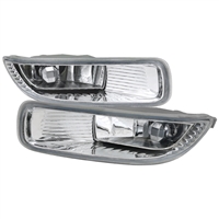 2003 - 2004 Toyota Corolla OEM Style Fog Lights W/Switch - Chrome