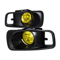 1999 - 2000 Honda Civic OEM Style Fog Lights W/Switch - Yellow