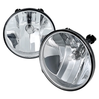 2007 - 2012 GMC Acadia OEM Style Fog Lights - Clear