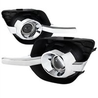 2010 - 2015 Chevy Equinox OEM Style Fog Lights W/Switch - Chrome