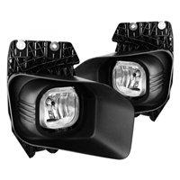 2011 - 2016 Ford Super Duty XLT OEM Style Fog Lights W/Switch - Chrome