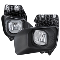 2011 - 2016 Ford Super Duty XLT OEM Style Fog Lights W/Switch - Black