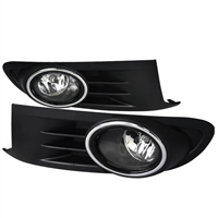 2011 - 2014 Volkswagen Jetta Sportwagon OEM Style Fog Lights W/Switch - Chrome