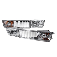 1993 - 1998 Volkswagen Golf OEM Style Fog Lights - Chrome