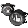 2010 - 2012 Ford Mustang V6 Pony Package OEM Style Fog Lights W/Switch - Chrome