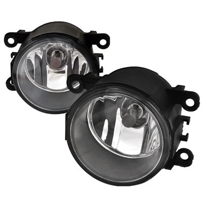 2010 - 2012 Ford Mustang V6 Pony Package OEM Style Fog Lights W/Switch - Chrome
