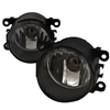 2010 - 2012 Ford Mustang V6 Pony Package OEM Style Fog Lights W/Switch - Smoke