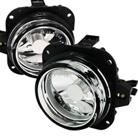 2001 - 2005 Mazda Miata OEM Style Fog Lights W/Switch - Chrome