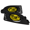 2005 - 2006 Acura RSX OEM Style Fog Lights W/Switch - Yellow