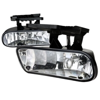 1999 - 2002 GMC Sierra OEM Style Fog Lights - Chrome