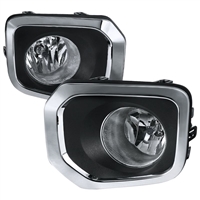 2016 - 2023 Toyota Tacoma OEM Style Fog Lights W/Switch - Chrome