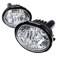 2003 - 2008 Toyota Matrix OEM Style Fog Lights - Chrome