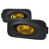 2004 - 2005 Acura TSX OEM Style Fog Lights W/Switch - Yellow