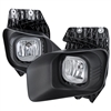 2011 - 2016 Ford F-350 XLT OEM Style Fog Lights W/Switch - Black