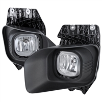 2011 - 2016 Ford F-450 XLT OEM Style Fog Lights W/Switch - Black