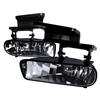 2001 - 2002 Chevy Silverado 3500 OEM Style Fog Lights W/Switch - Chrome