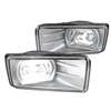 2007 - 2014 Chevy Silverado 3500HD LED Fog Lights - Chrome