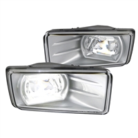 2007 - 2014 Chevy Silverado 3500HD LED Fog Lights - Chrome