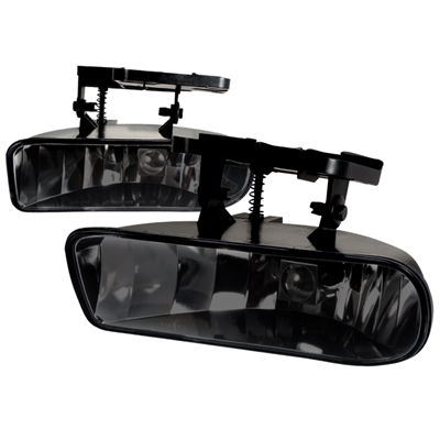 2001 - 2002 GMC Sierra 3500 OEM Style Fog Lights W/Switch - Smoke