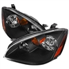 2002 - 2004 Nissan Altima Euro Style Headlights - Black