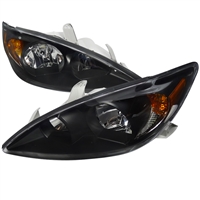 2002 - 2004 Toyota Camry Euro Style Headlights - Black