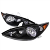 2005 - 2006 Toyota Camry Euro Style Headlights - Black