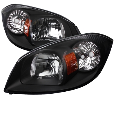 2005 - 2010 Chevy Cobalt Euro Style Headlights - Black