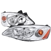 2005 - 2010 Pontiac G6 2Dr / 4Dr Euro Style Headlights - Chrome