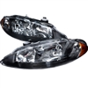 1998 - 2004 Dodge Intrepid Crystal Headlights - Black