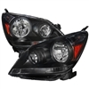 2005 - 2007 Honda Odyssey Euro Style Headlights - Black