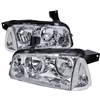 2006 - 2010 Dodge Charger Euro Style Headlights + Corner Lights - Chrome