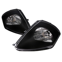 2000 - 2005 Mitsubishi Eclipse Euro Style Headlights - Black