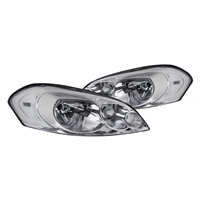 2006 - 2013 Chevy Impala Euro Style Headlights - Chrome