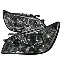 2000 - 2005 Lexus IS300 Euro Style Headlights - Smoke