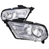 2010 - 2012 Ford Mustang Euro Style Headlights - Chrome