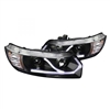 2006 - 2011 Honda Civic 2Dr Projector Light Bar DRL Headlights - Black