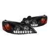 2005 - 2010 Pontiac G6 2Dr / 4Dr Projector DRL Headlights - Black