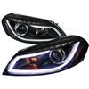 2006 - 2013 Chevy Impala Projector Light Bar DRL Headlights - Black
