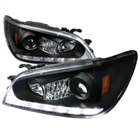 2000 - 2005 Lexus IS300 Projector Switchback DRL Headlights - Black