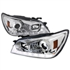 2000 - 2005 Lexus IS300 Projector Switchback DRL Headlights - Chrome
