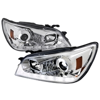 2000 - 2005 Lexus IS300 Projector Switchback DRL Headlights - Chrome