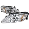 2000 - 2003 Honda S2000 Projector LED Halo Headlights - Chrome