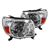 2005 - 2011 Toyota Tacoma Projector Headlights - Chrome