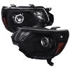 2012 - 2015 Toyota Tacoma Projector Headlights - Black