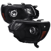 2012 - 2015 Toyota Tacoma Projector Headlights - Black